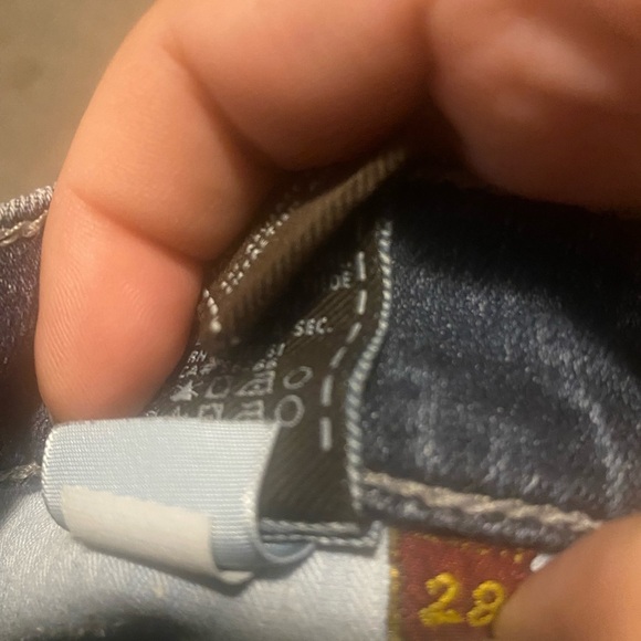 7 For All Mankind Standard Straight Leg Jeans woman’s - Picture 3 of 5